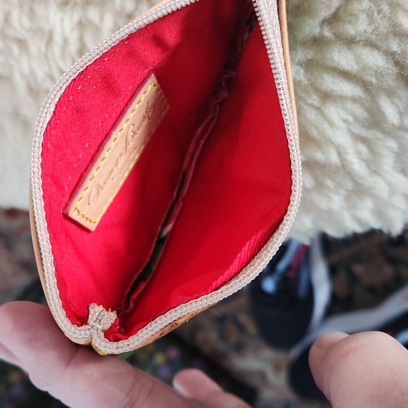 Beautiful Dooney & Bourke Red Geranium Leather Satchel, Key Ring, Wallet Set ♥️ - Picture 16 of 17
